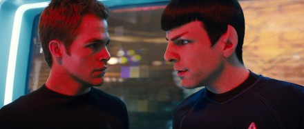 young Spock and Kirk
