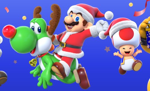 Super Mario Yoshi Toad Natale